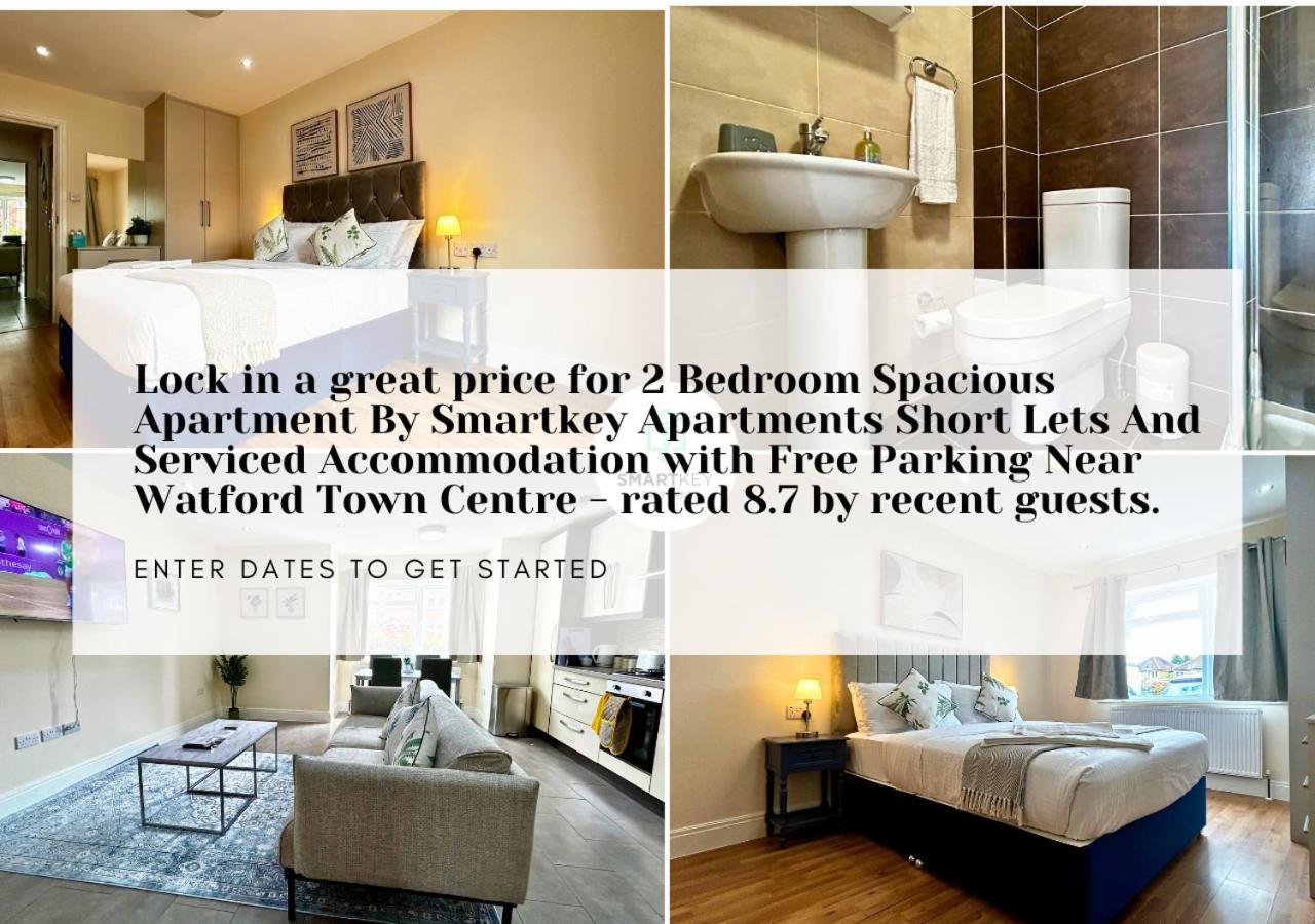 Modern 2 Bed 2 Bath Apartment Free Parking Watford  Esterno foto